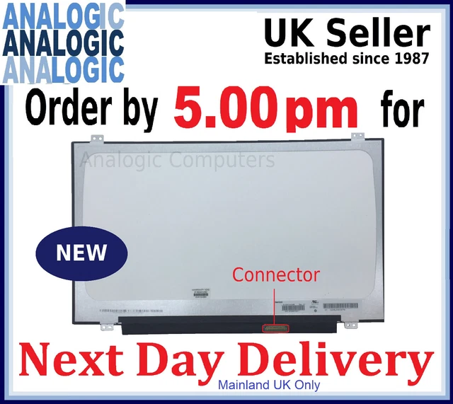 14.0" Led Lcd Fhd Display Screen Ag 30 Pin For Dell Dp/N P12Yc Cn-0P12Yc