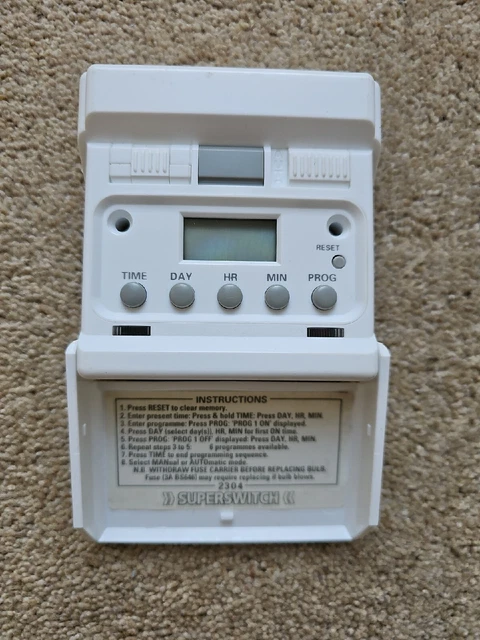 Interruptor de luz de seguridad programable superinterruptor disuasorio antirrobo para hogar negocios