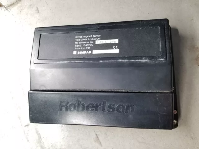 Simrad Robertson J300X 22081830 Autopilot Computer Junction Unit Databox AP20