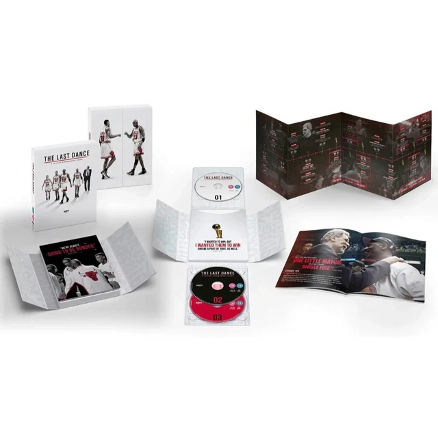 THE LAST DANCE (Collector’s Edition Blu Ray Set) Chicago Bulls Michael ...