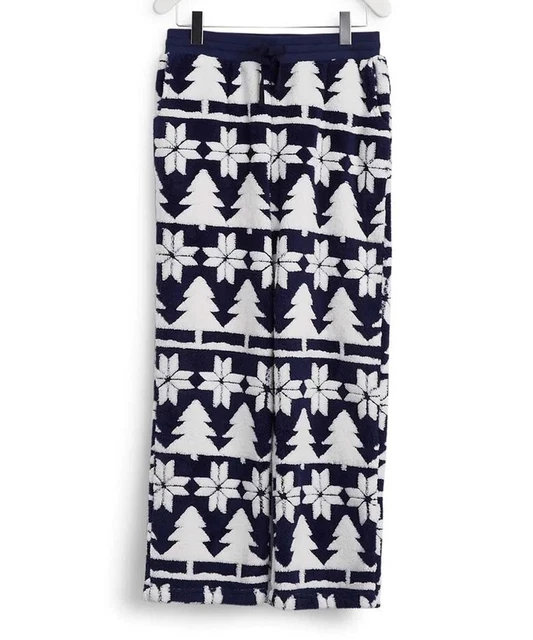 Vera Bradley Nordic Forest Fleece Pajama Pants Elastic XL Size 14 New
