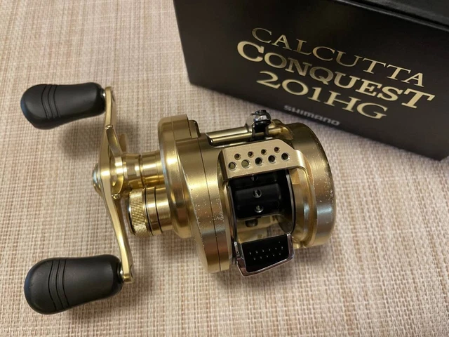 LEFT HAND 15 Calcutta Conquest 201Hg High Gear Handle LEFT HAND 15 Calcutta Conquest 201Hg High Gear Handle