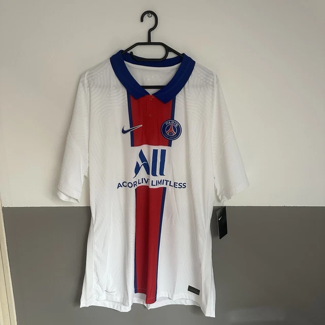 PSG Paris St. Germain 2022-2023 Maillot de football à domicile pour homme, Bleu, Petit