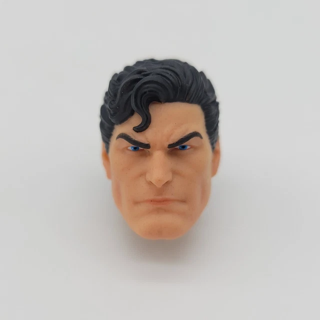Mezco One:12 Superman Man of Steel Deluxe Neutral Stern Head Sculpt
