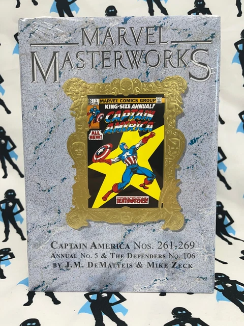 Marvel Masterworks Dm Var 344! Captain America Vol 15! Ltd To 696! Mmw Sealed!