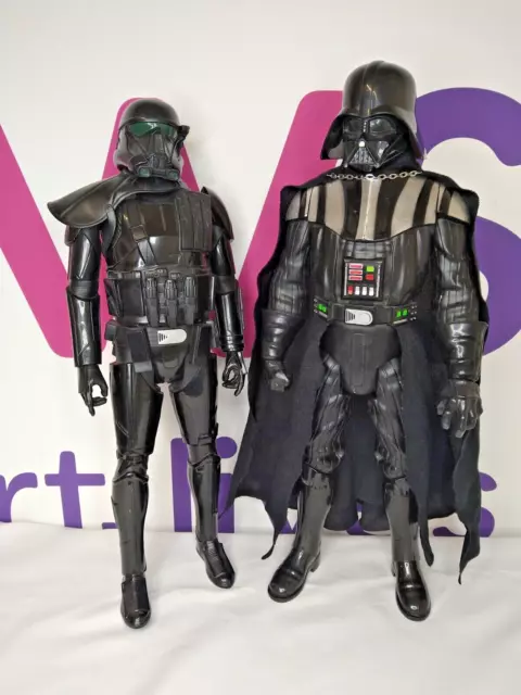 Star Wars Darth Vader & Rogue One Death Trooper Large 20" Action Figures Jakks