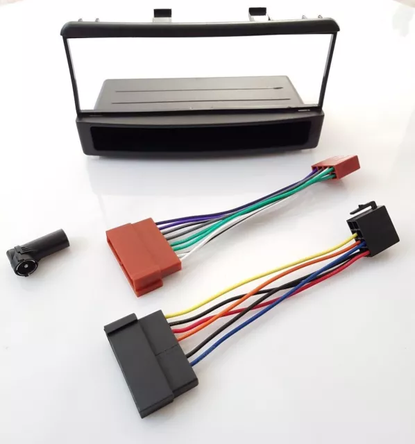 Kit Autoradio 1 DIN CARAV Pour Ford Fiesta, Focus, Mondeo – Avec Poche, ISO & Antenne