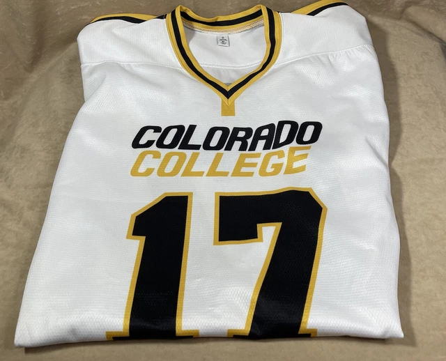 COLORADO COLLEGE HARROW Lacrosse Jersey Game Worn Size Large 65.00