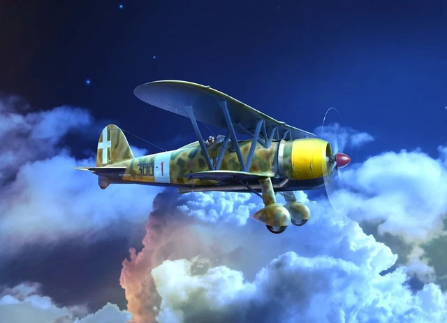 ICM 32024 - 1:3 2 Cr. 42CN, Seconde Guerre Mondiale Italien Night Fighter - Neuf