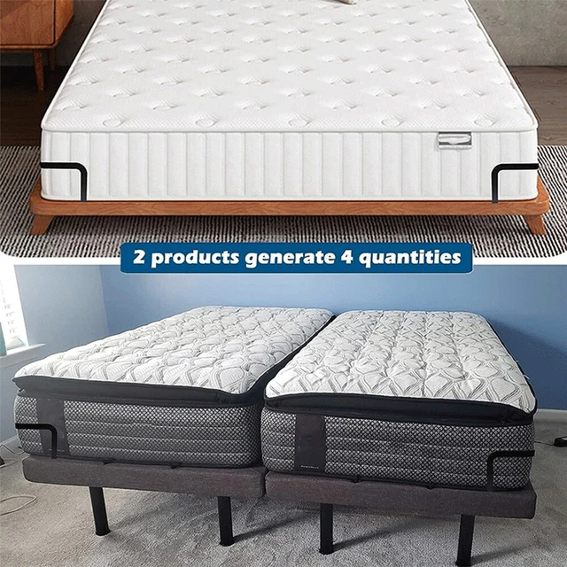 Barre de retenue solution de matelas antidérapante pour garder votre matelas en