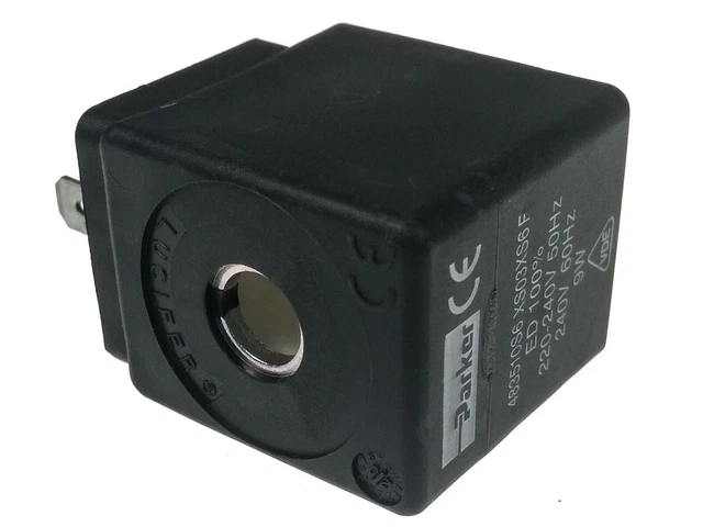 Parker Lucifer DZ06S6 9W Solenoid Valve Coil 220-240V – For Espresso Coffee Machines (Elektra, Faema, Pavoni)