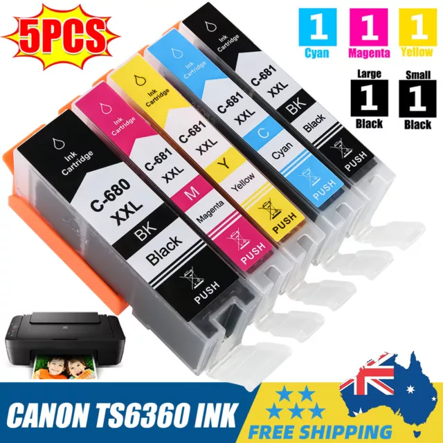 Compatible Inks For Canon TS6360 Ink PGI680XXL CLI-681XXL TR8660 TR7660 TS9560