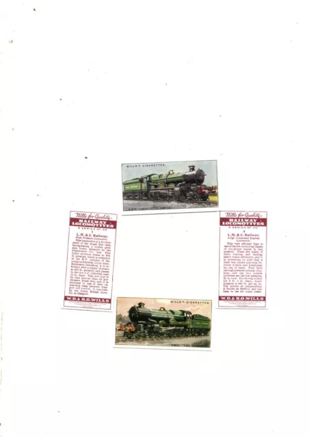 Railway  Locomotives Wills Full Set 50  Reproduction Cards  Org Issued 1930 Mint