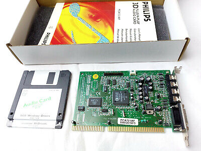 Philips PCA721AF 3D Audio Card (PnP, 16-bit ISA, Yamaha OPL 3)