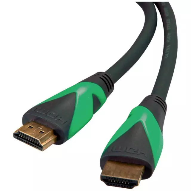 ROLINE GREEN ATC Câble HDMI avec Ethernet Ultra HD 8K, M/M, noir, 3 m