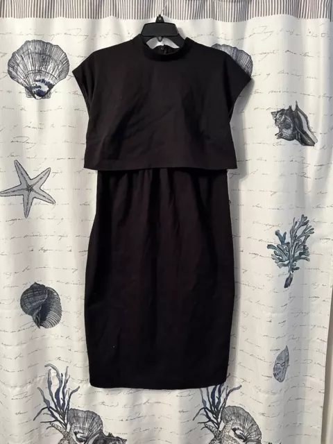 ASOS Black Maternity Dress