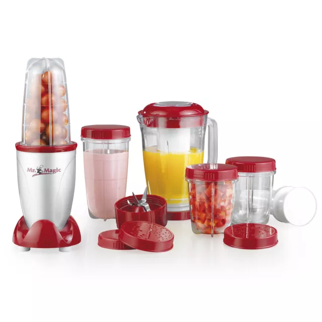 GOURMETmaxx Mr Magic Standmixer Smoothie Maker Obst Entsafter Saftpresse Mixer