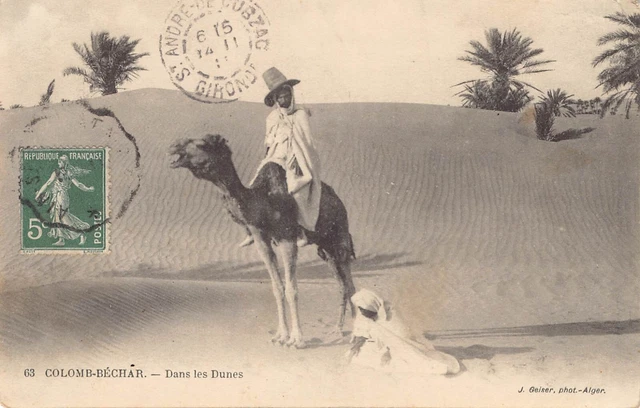 CPA Algérie - Colomb Bechar dans les Dunes