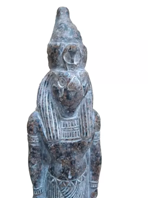 Ägyptischer Gott HORUS Falke, handgefertigte Statue aus luxuriösem... 3