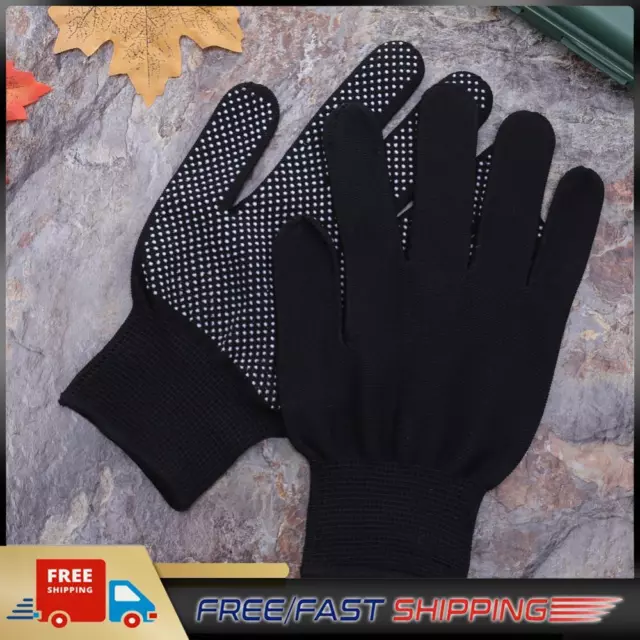 Sports Gloves Climbing Camping Antiskid Gloves Outdoor Supplies(Black)