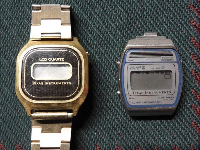 Reloj texas hotsell instruments vintage