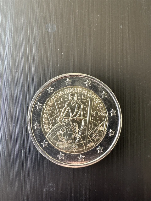 France 2023 - 2 Euro Commémorative - Coupe du monde de Rugby - Fleur d France 2023 - 2 Euro Commémorative - Coupe du monde de Rugby - Fleur d
