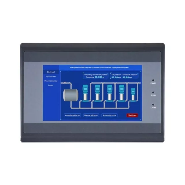 4.3'' IoT HMI Resistive Touch Screen PLC HDMI Display Dual Serial Port Ethernet