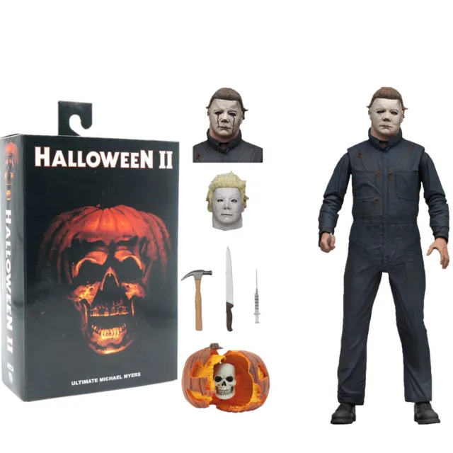 NECA Halloween 2 Michael Myers Ultimate 1981 Movie 7" Horror Figure Toy Gift