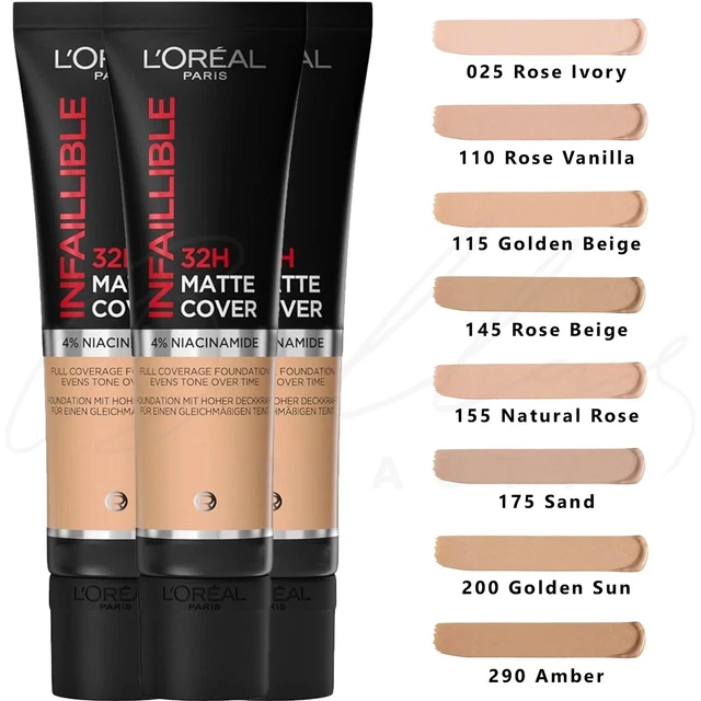 Lot D'échantillons Fond De Teint Tenue 24h - 14,7 Ml - Neuf - Marque Générique