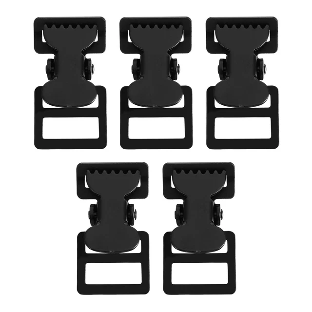 Clip de tela clips de metal hebilla de seguridad de alta resistencia hierro negro