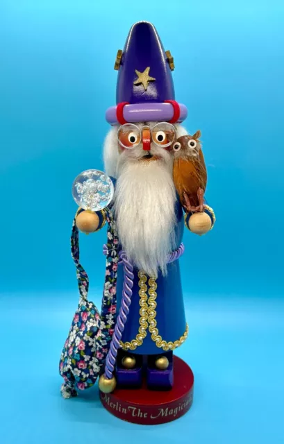 Steinbach “Merlin The Magician” Smoker 12” Limited Edition #04315/7500 See Desc!