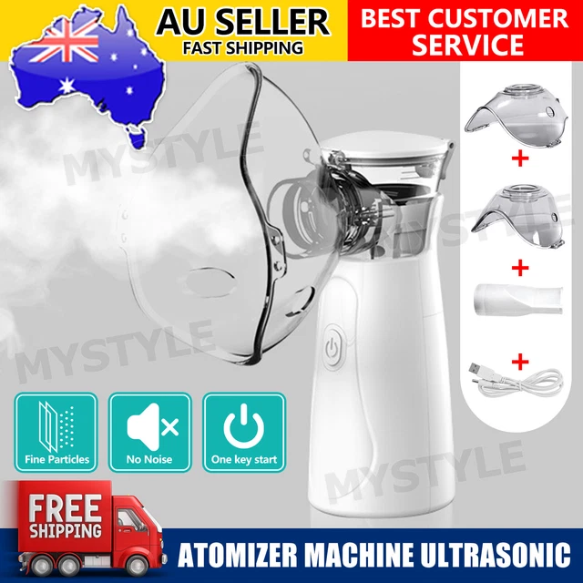 USB Portable Mini Atomizer Machine Ultrasonic Respirator Mesh Kids Adult