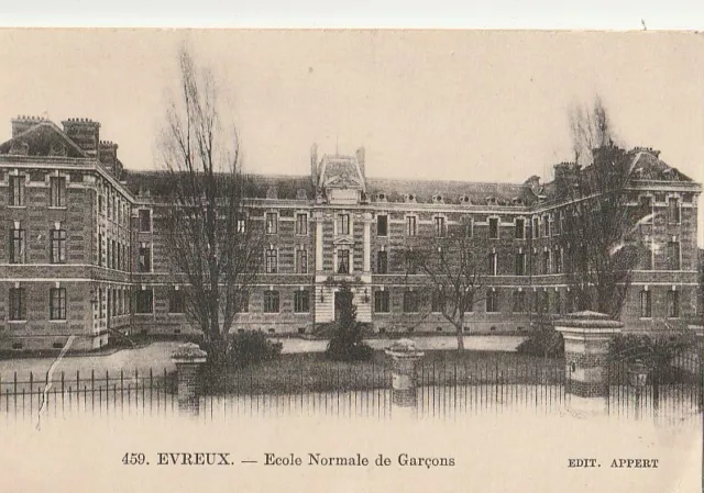 Cpa - Evreux - Ecole Normale De Garcons - N° 459