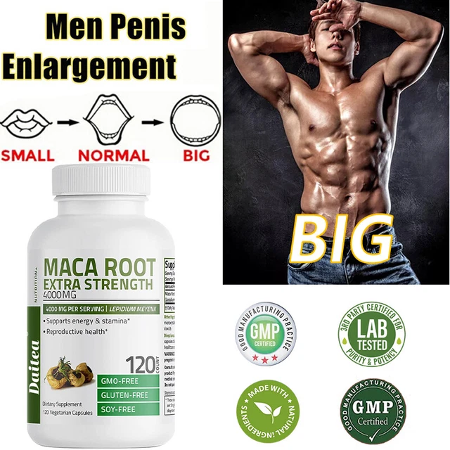 High-Dose Maca Capsules - 30 000mg per Capsule - 180 Vegan Portions
