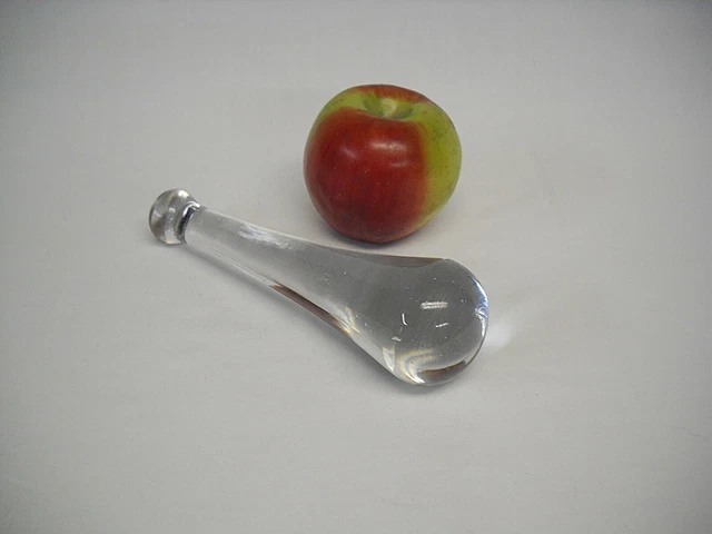 Vintage GLASS #16 PESTLE-MADE IN U.S.A.-7-1/4"-PHARMACEUTICAL?-UNUSED