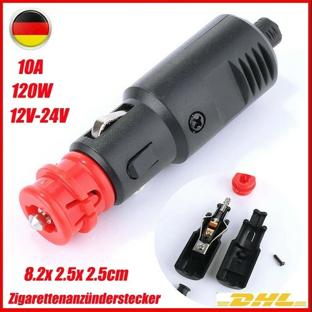 KFZ Zigarettenanzünder Stecker - 12V Frontanschluss Für Fahrzeuge