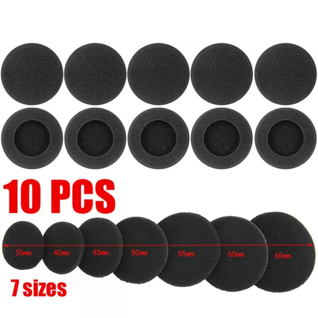 5Pairs Ear Pads Replacement Sponge Cover Headphone Earphone Headset Foam Cushion