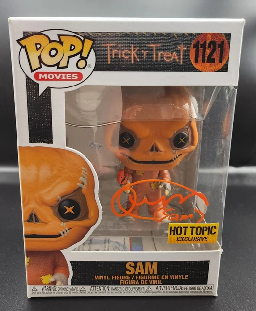 Funko Pop Movies: Trick 'r Treat  Sam #1121 Hot Topic Exclusive signed by Quinn
