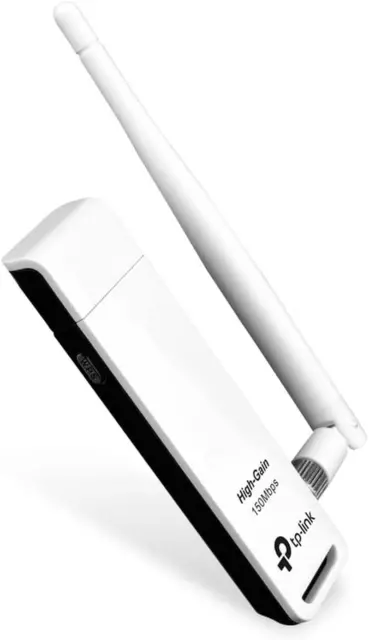 ADATTATORE WIFI WIRELESS TL-WN722N 150Mbps USB ANTENNA CHIAVETTA TP-LINK SCHEDA