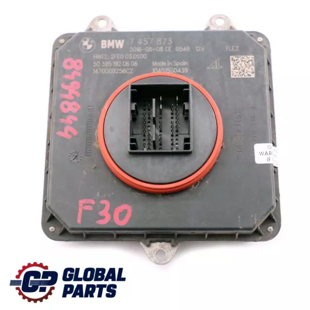 BMW Serie 1 3 F20 F21 F30 LCI Unidad de Control de Faros Módulo FLE2 7457873