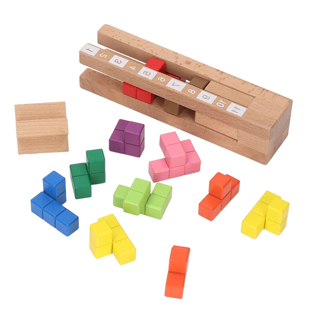 LuGirlre Lot De 48 Tours De Blocs Super Coquines Pour Couples - Jeu Bois Empilable Love Naughty