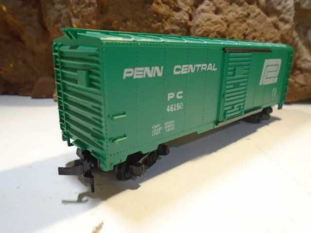 Tyco T311X:259  Vtg Penn Central Boxcar Pc 44150 Original Box, Mint      5-216-5