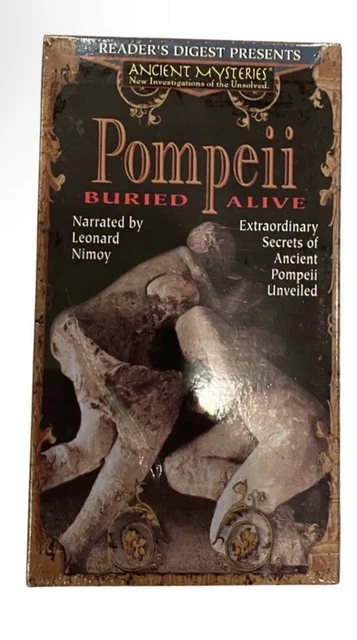 NEW - POMPEII: Buried Alive (1995) - VHS Tape Movie - Ancient Mysteries ...