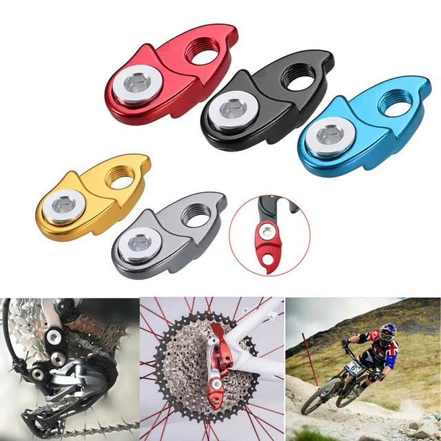 Aluminum Alloy Mountain Bike Rear Derailleur Hanger Expand Gear Range with Ease