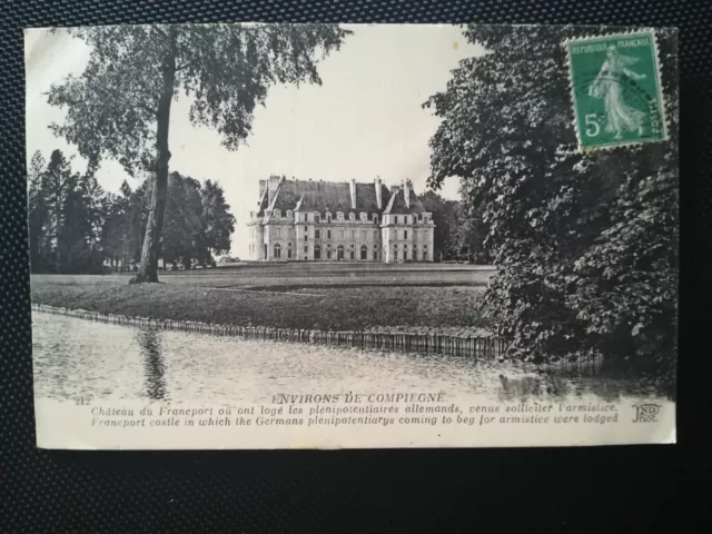 CPA 60 Environs de Compiègne - Château du Francport
