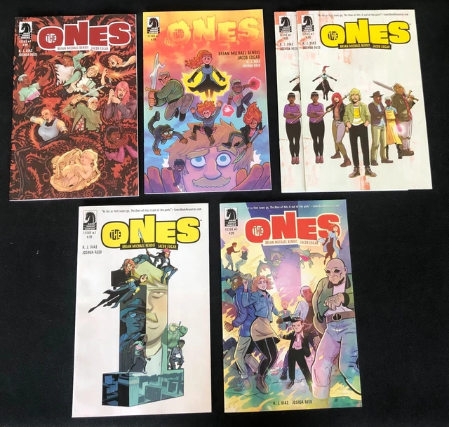 The Ones Dark Horse Comics 6 Issue Collection Brian Bendis & Jacob Edgar