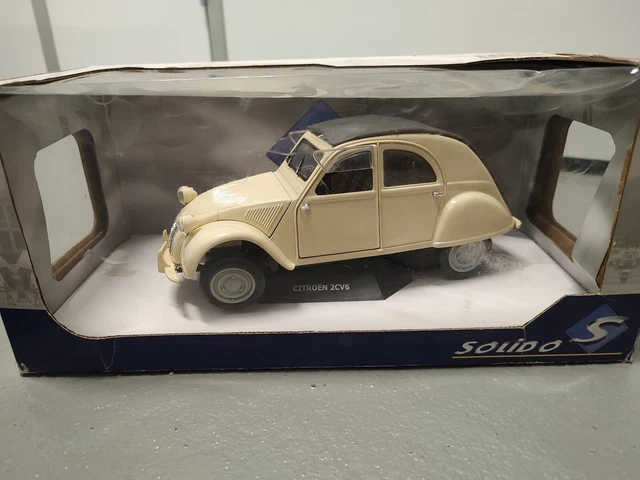 Solido S Citroën 2CV6  Échelle 1:18 Miniature Voiture neuve