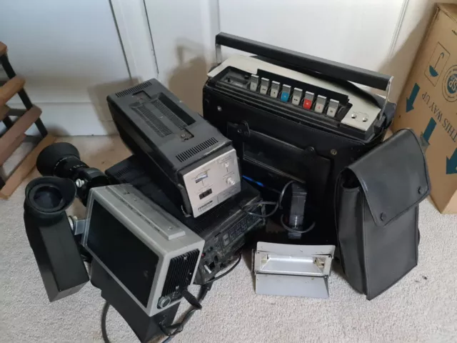 Old Ferguson Videostar VHS video camera Kit - May or may not be working