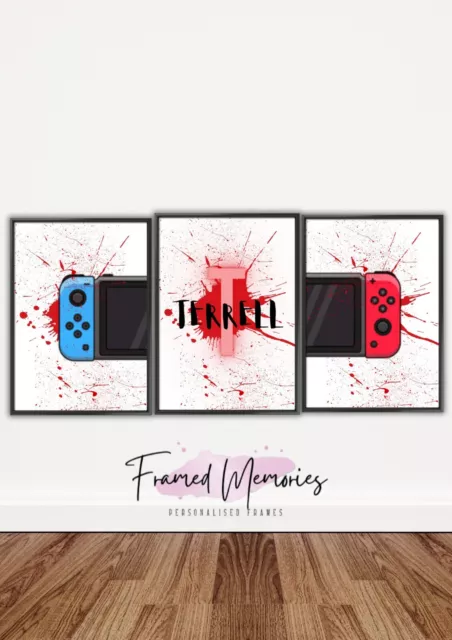 Nintendo Switch Personalised  Prints