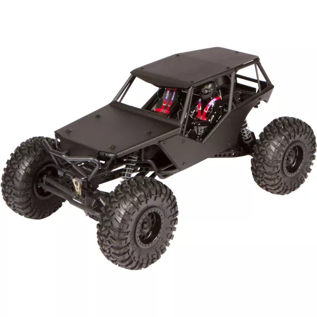 Black Aluminum Axial Wraith Body Panel Kit (with Full Roof) AX04027